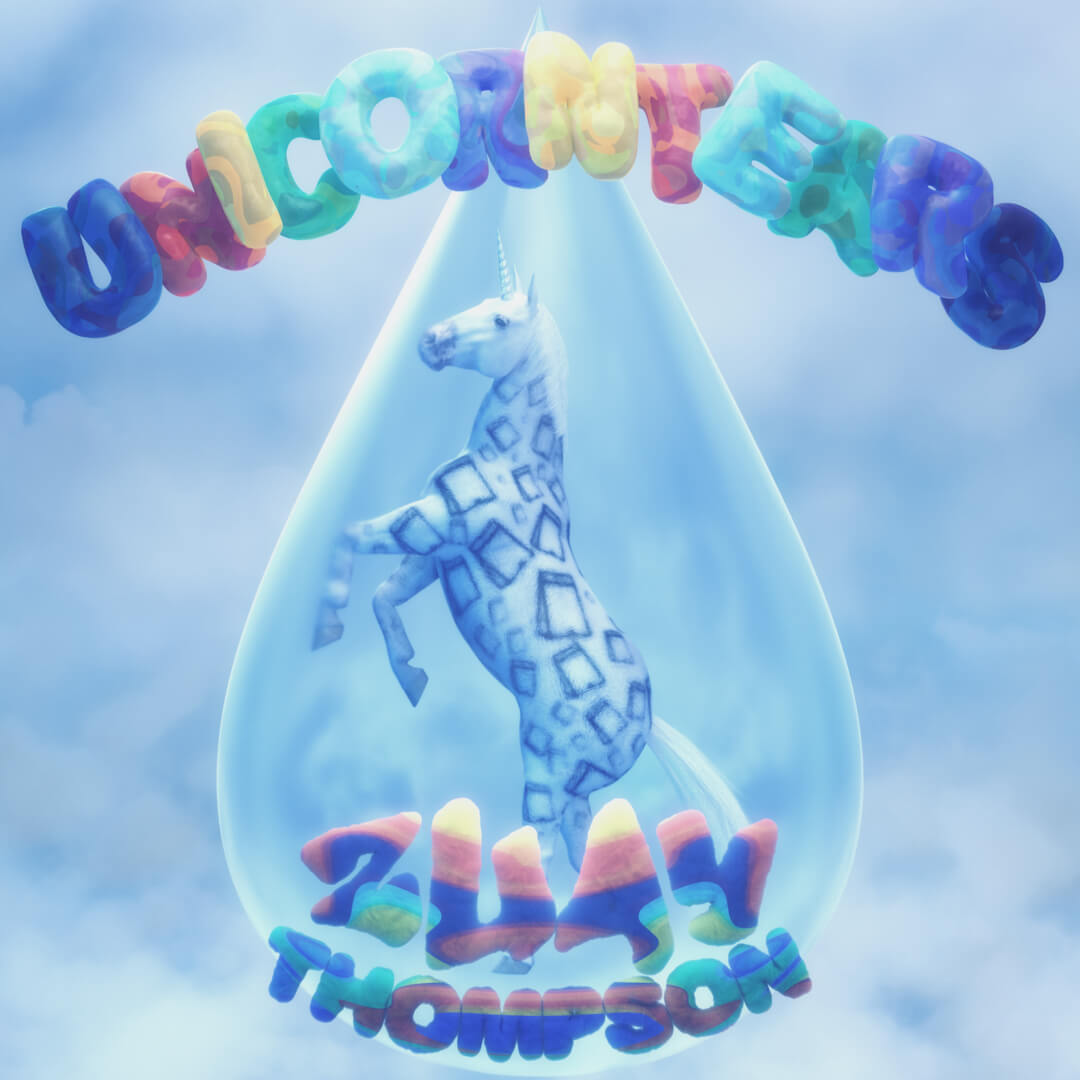 Unicorn Tears Album Cover - Zuay Thompson Stream Now